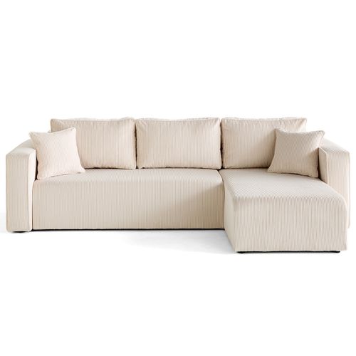 Housse En Velours Côtelé Pour Canapé Déhoussable Topaze