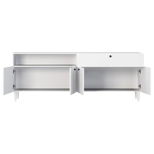 Gaby - Buffet Bas - Blanc - 200 Cm