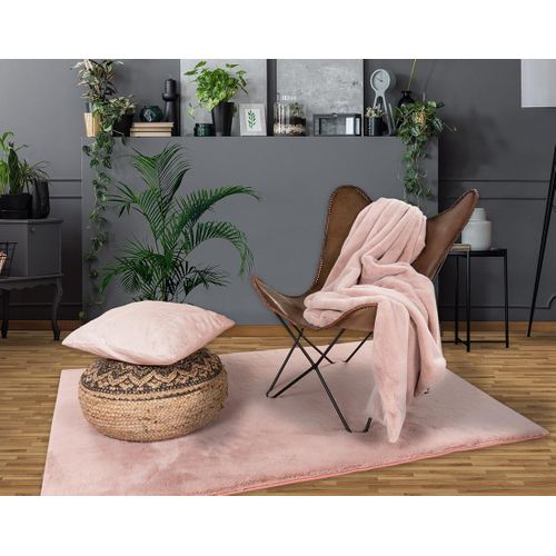 Joy - Plaid - 150x200cm - En Fausse Fourrure Rose