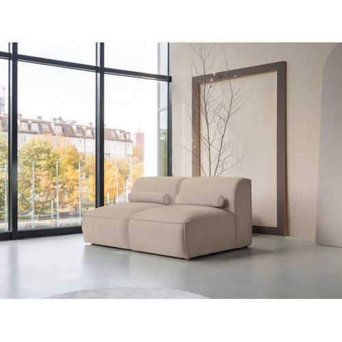 Felix - Canapé Modulable 2 Places En Tissu Texturé