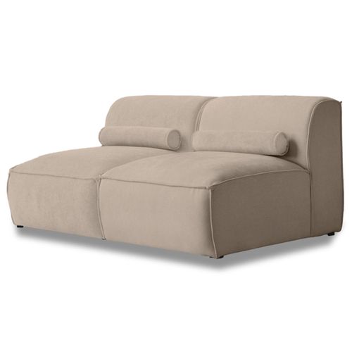 Felix - Canapé Modulable 2 Places En Tissu Texturé