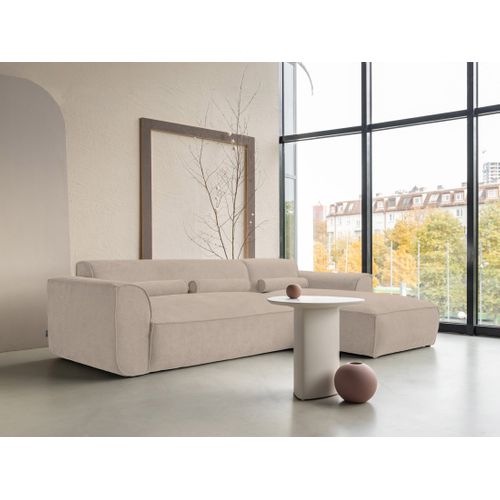 Felix - Canapé Modulable D'angle Droit 4 Places En Tissu Texturé