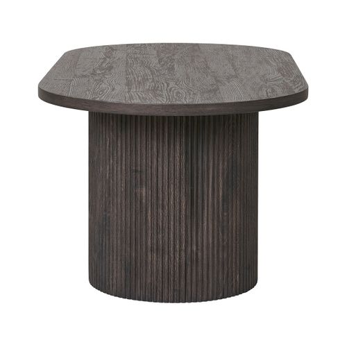 Oliva - Table Basse - Effet Bois - 120 Cm Noir
