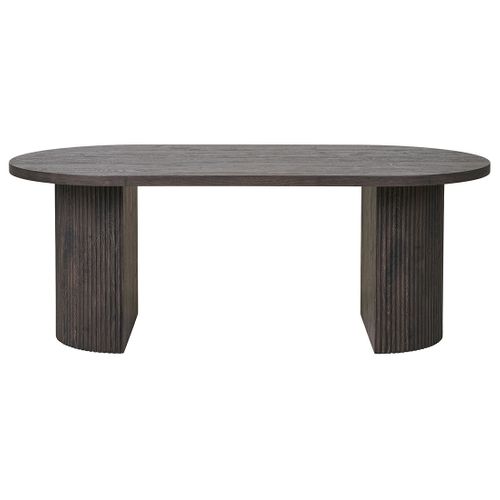 Oliva - Table Basse - Effet Bois - 120 Cm Noir