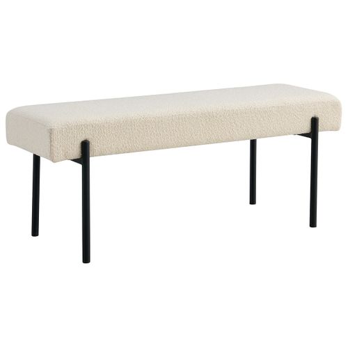 Romeo - Banc - Tissu Bouclette - 100 Cm