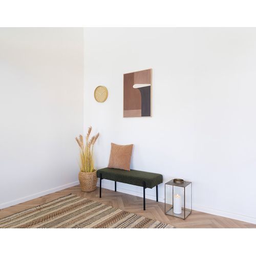 Romeo - Banc - Tissu Bouclette - 100 Cm