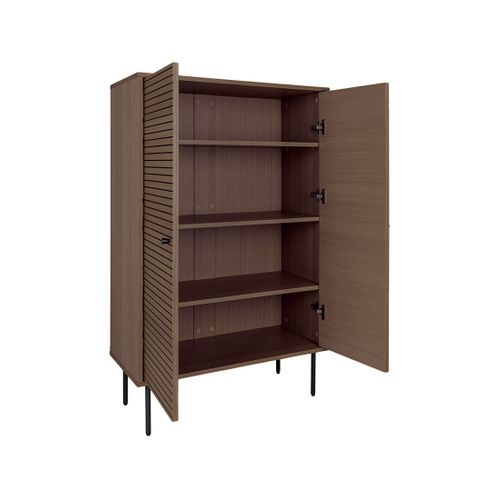 Tolga - Buffet Haut - Chêne - 80x130 Cm