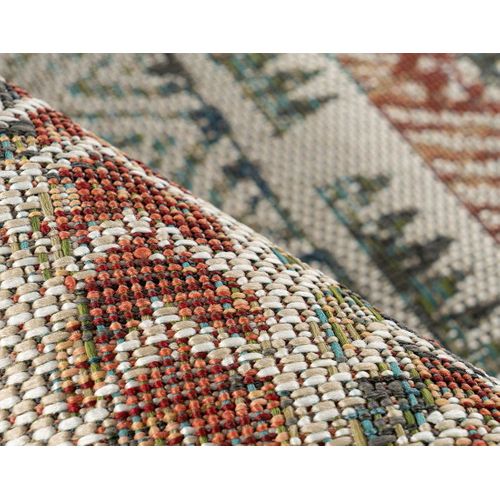 Noumea - Tapis Rectangulaire Motif Oriental - Intérieur Et Extérieur - Multicolore - 160x230 Cm