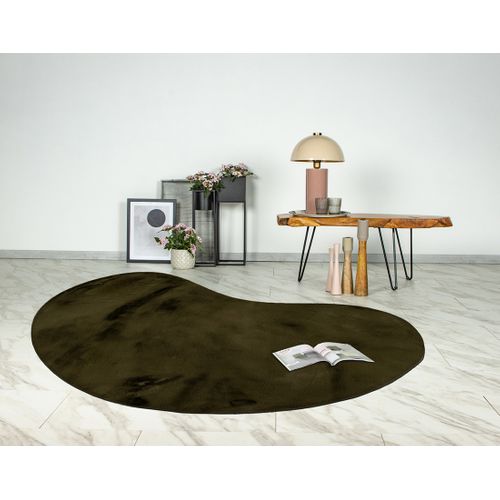 Joy - Tapis Organique - Fausse Fourrure - Vert