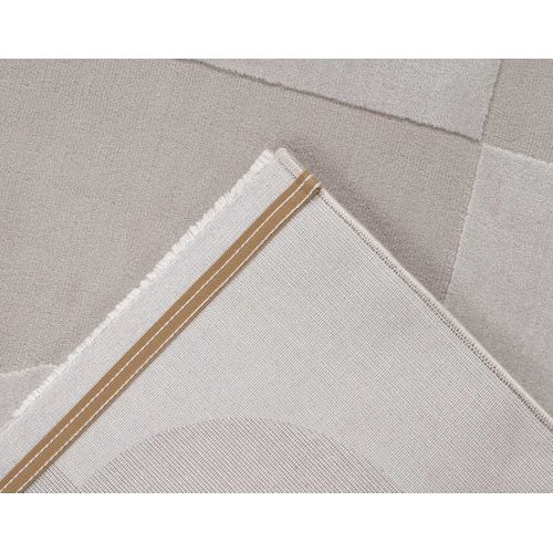 Telio - Tapis Rectangulaire Motif Bohème - Taupe -  160x230 Cm