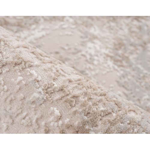 Telio - Tapis Rectangulaire Motif Relief - Taupe - 200x290 Cm