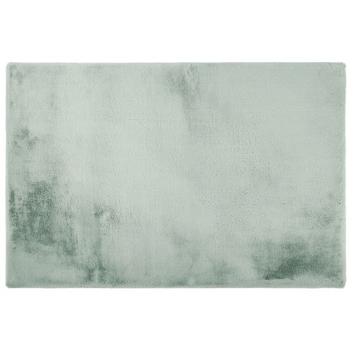 Joy - Tapis Rectangulaire - Fausse Fourrure - Vert Sauge -  80x150 Cm