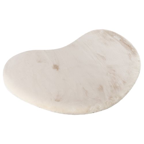 Joy - Tapis Organique - Fausse Fourrure - Blanc