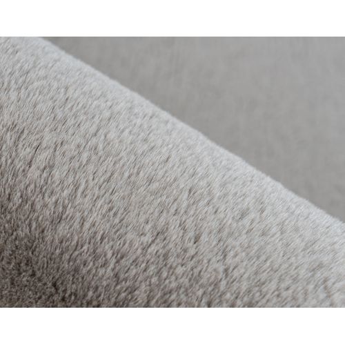 Joy - Tapis Rectangulaire - Fausse Fourrure - Taupe -  200x290 Cm