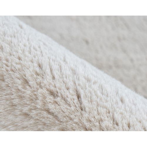 Joy - Tapis Rectangulaire - Fausse Fourrure - Blanc -  240x330 Cm