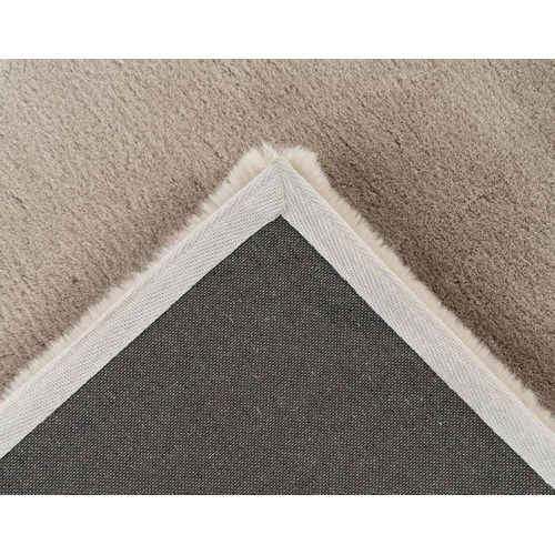 Joy - Tapis Rectangulaire - Fausse Fourrure - Beige -  240x330 Cm