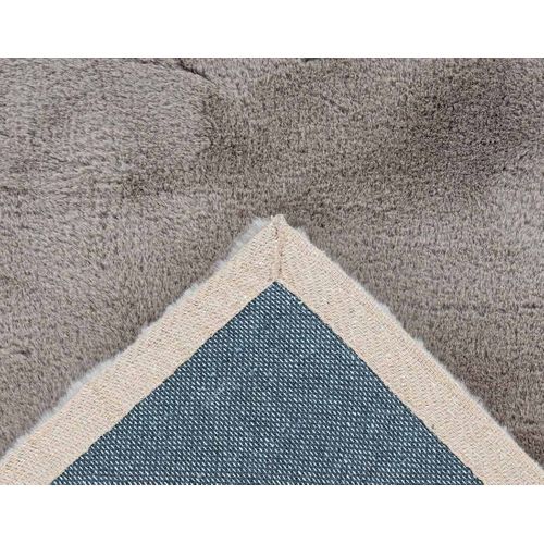 Joy - Tapis Rectangulaire - Fausse Fourrure - Taupe -  240x330 Cm