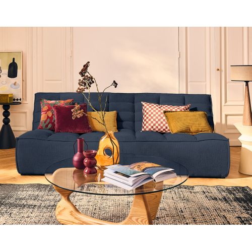 Ellie - Canapé 3 Places En Velours Texturé