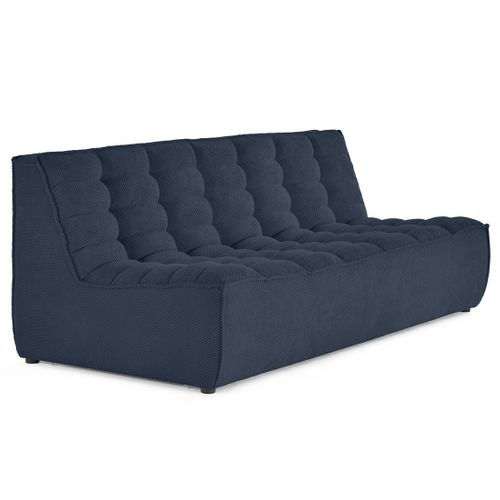 Ellie - Canapé 3 Places En Velours Texturé