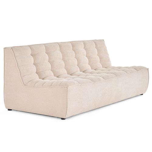 Ellie - Canapé 3 Places En Velours Texturé