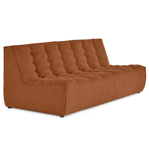 Ellie - Canapé 3 Places En Velours Texturé