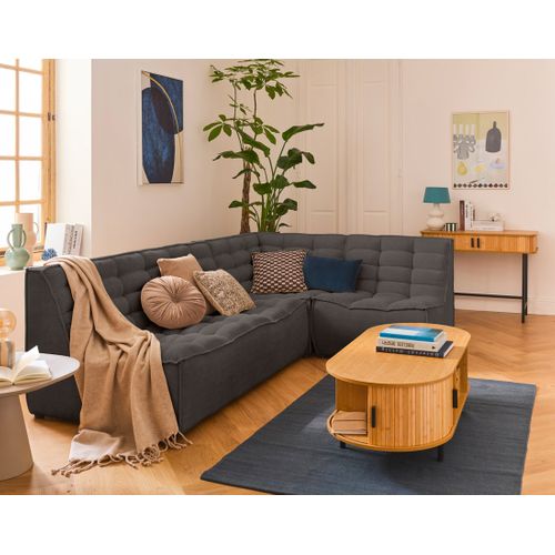 Ellie - Canapé 2 Places En Velours Texturé