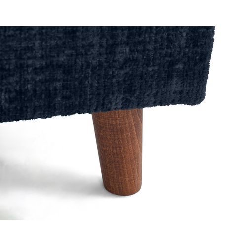 Rune - Canapé D'angle Gauche 4 Places En Velours Texturé