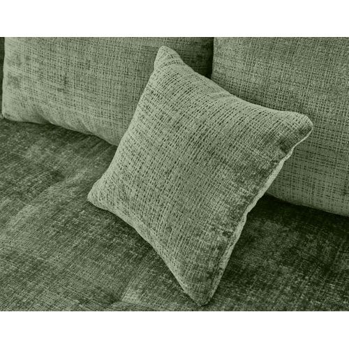 Rune - Canapé D'angle Droit 4 Places En Velours Texturé