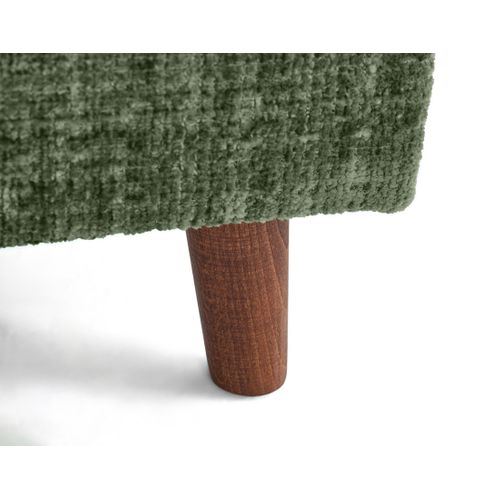 Rune - Canapé Droit 3 Places En Velours Texturé