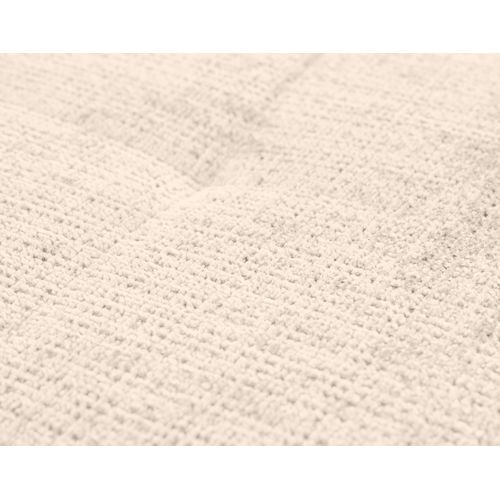 Rune - Pouf En Velours Texturé Beige