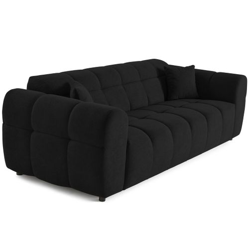 Ray - Canapé Droit 3 Places En Tissu Texturé