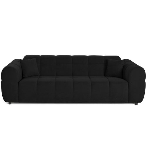 Ray - Canapé Droit 3 Places En Tissu Texturé