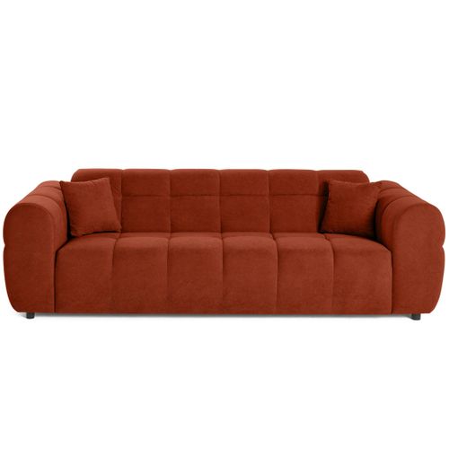 Ray - Canapé Droit 3 Places En Tissu Texturé