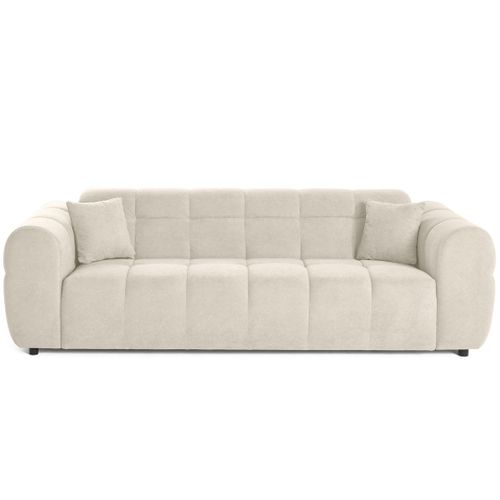 Ray - Canapé Droit 3 Places En Tissu Texturé