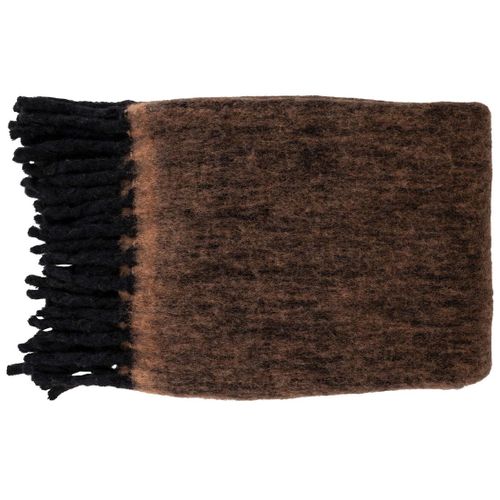 Valeria - Plaid - 130x170 Cm - En Laine Marron