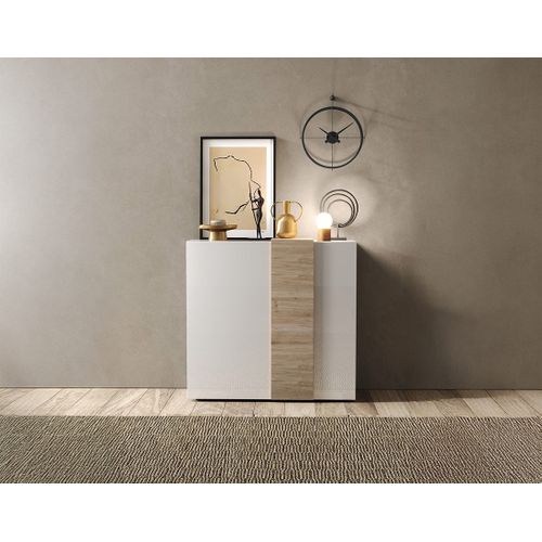 Leon - Buffet Bas - 2 Portes - 113x121 Cm