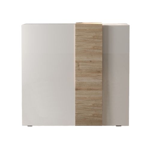 Leon - Buffet Bas - 2 Portes - 113x121 Cm