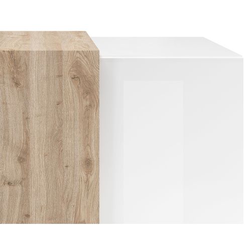 Leon - Buffet Bas - 2 Portes - 113x121 Cm