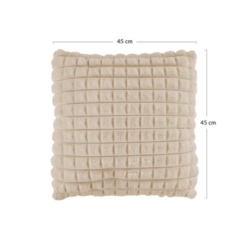Sweety - Coussin - En Fausse Fourrure - 45x45 Cm
