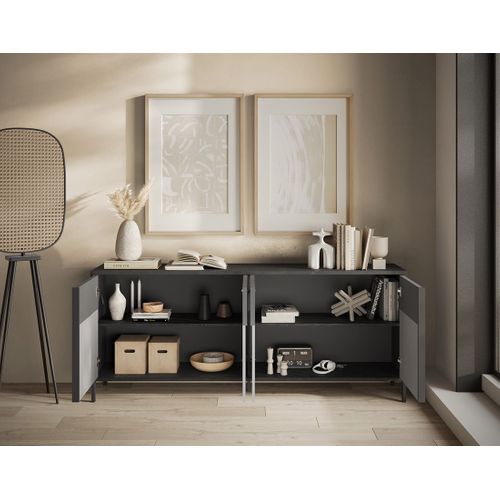 Jules - Buffet Bas - 4 Portes - 206 Cm