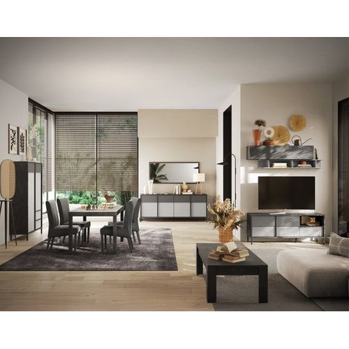 Jules - Buffet Bas - 4 Portes - 206 Cm
