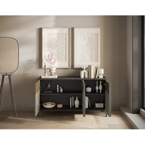 Jules - Buffet Bas - 3 Portes - 156 Cm