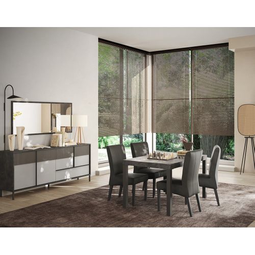Jules - Buffet Bas - 4 Portes Et 1 Tiroir - 206 Cm