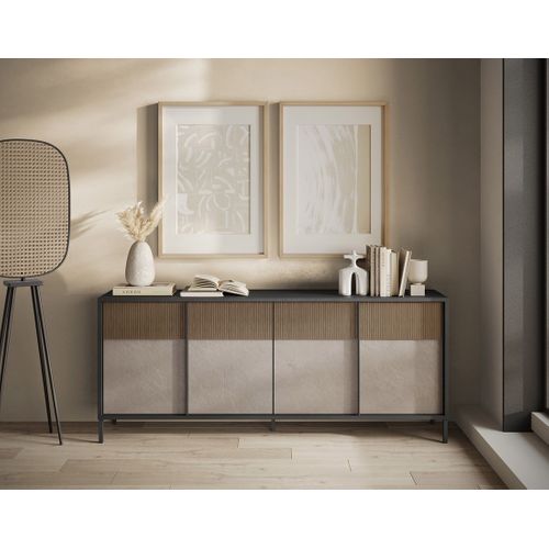 Jules - Buffet Bas - 4 Portes - 206 Cm