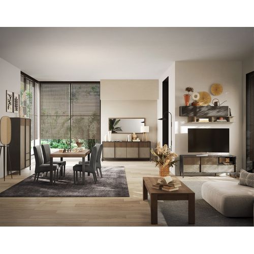 Jules - Buffet Bas - 4 Portes - 206 Cm