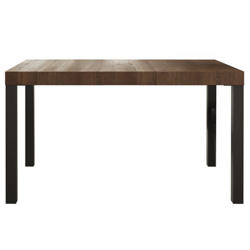 Jules - Table à Manger - 6 Personnes Gris / Bois