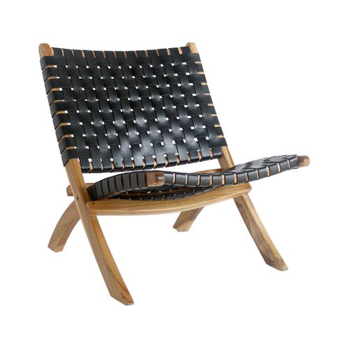 Fernando - Fauteuil - En Simili Noir