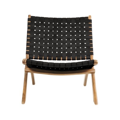 Fernando - Fauteuil - En Simili Noir