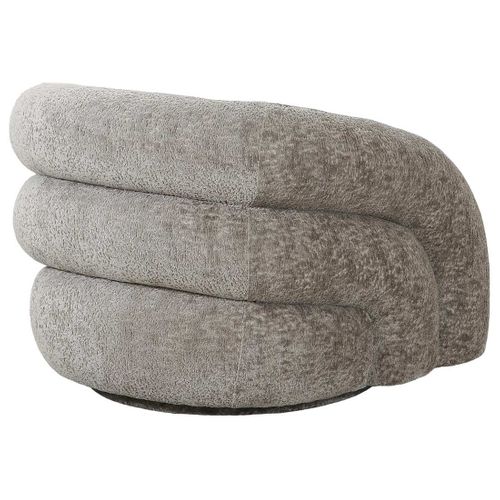 Nicolo - Fauteuil Pivotant - En Tissu Texturé