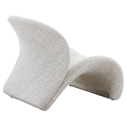 Mattia - Fauteuil - En Tissu Sable